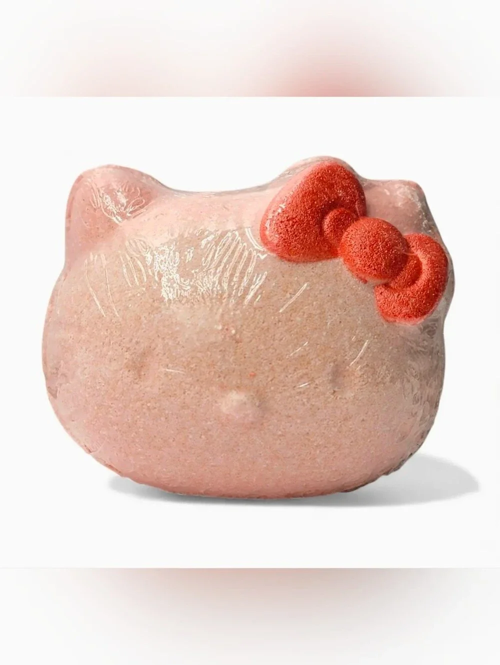 The Creme Shop Hello Kitty Peach Petals SPA SET Bath Bomb & Body Scrub NIB